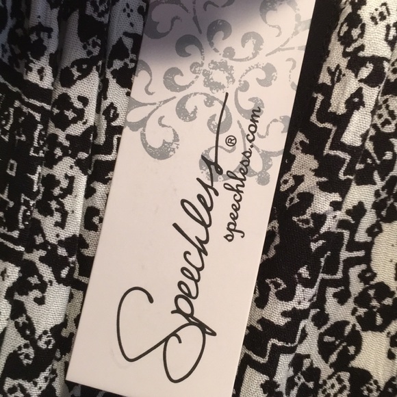SOLD ON VINTED— Speechless Black and White Dress Size Medium NWT - Picture 4 of 5